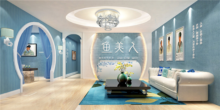 云南昆明醫(yī)療美容設(shè)計 中式歐式混搭風格整形醫(yī)院裝修設(shè)計