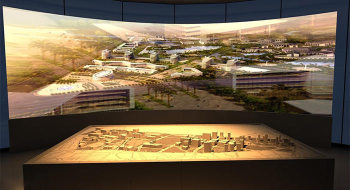 全息投影數(shù)字沙盤